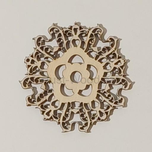 Dřevěná vánoční ozdoba (8 cm)