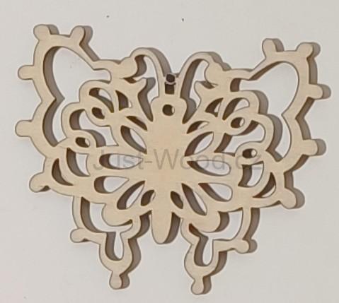 Dřevěná vánoční ozdoba (8 cm)