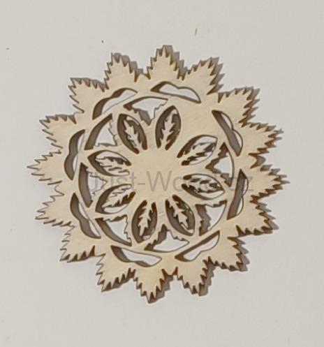 Dřevěná vánoční ozdoba (8 cm)