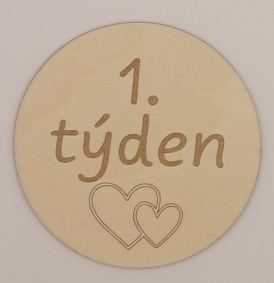 Milníková kartička - 1. týden
