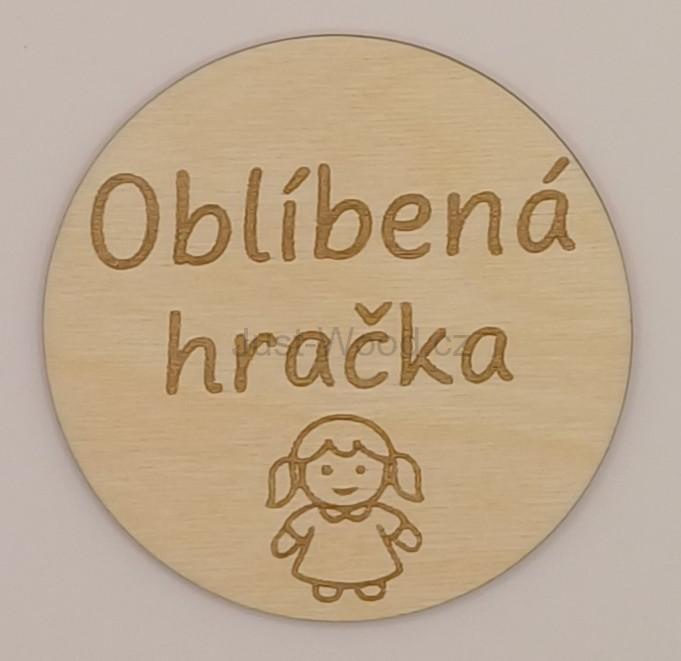 Milníková kartička - oblíbená hračka