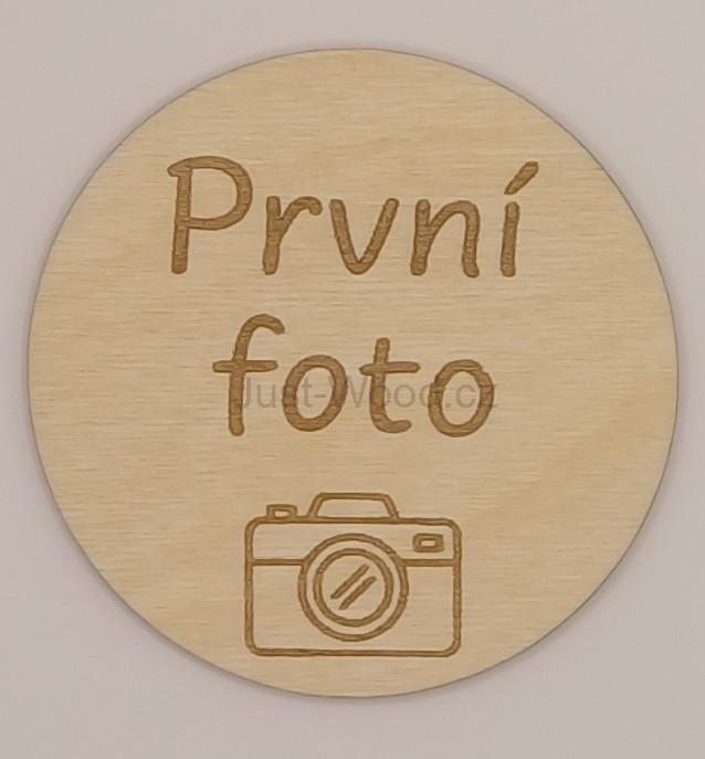 Milníková kartička - první foto