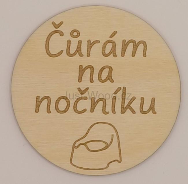 Milníková kartička - čůrám na nočníku