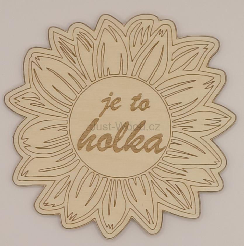 Milníková kartička - Kopretina je to holka