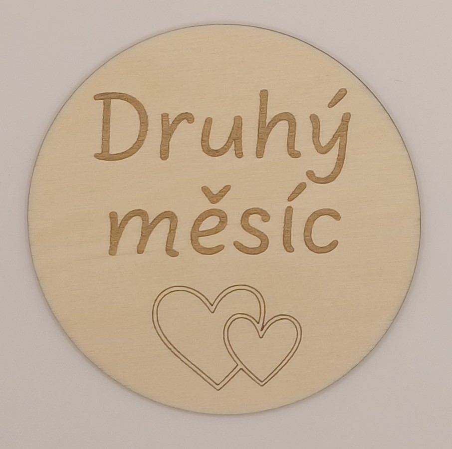 Milníková kartička - druhý měsíc