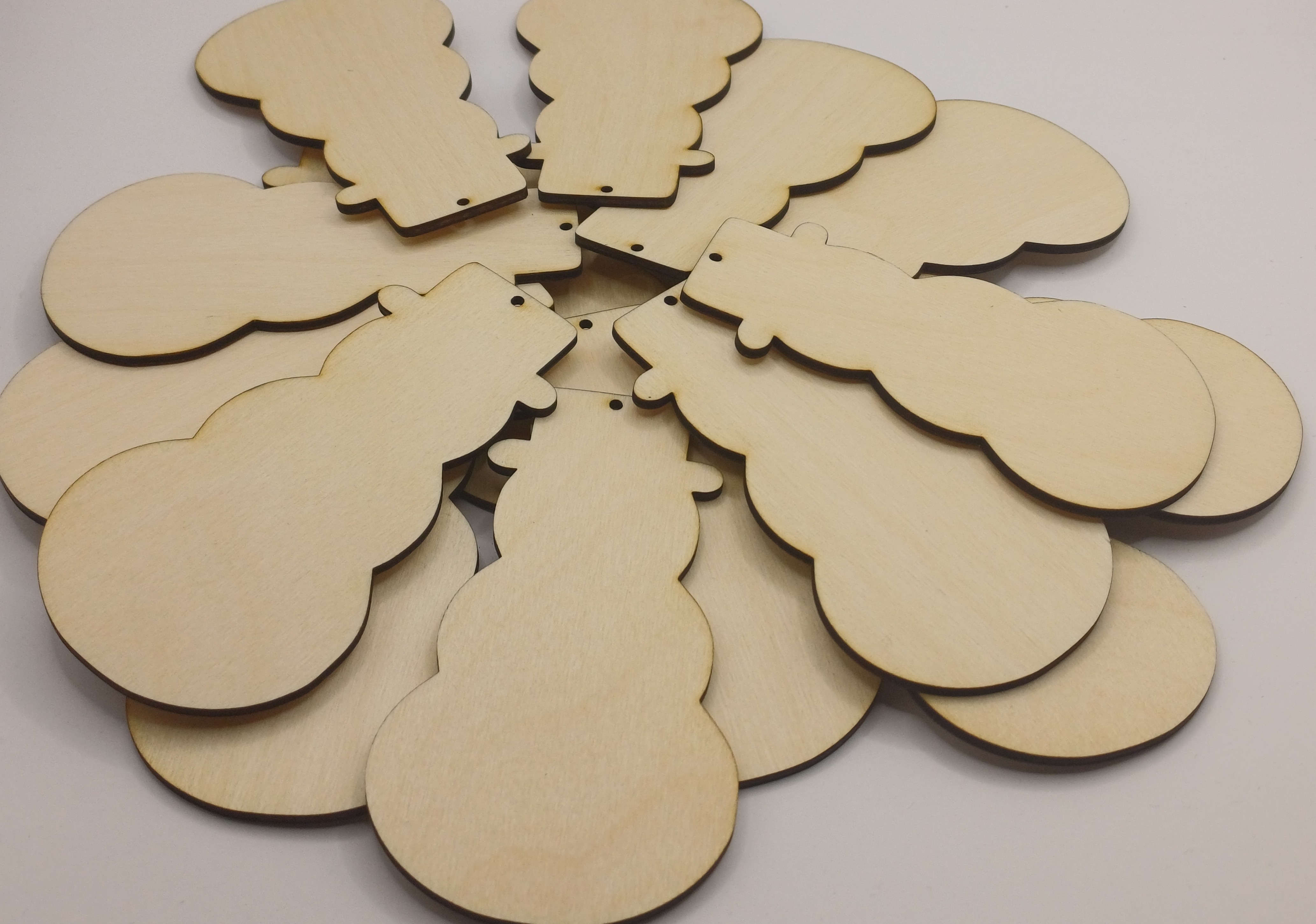Ozdoba - Sněhulák (10 cm)