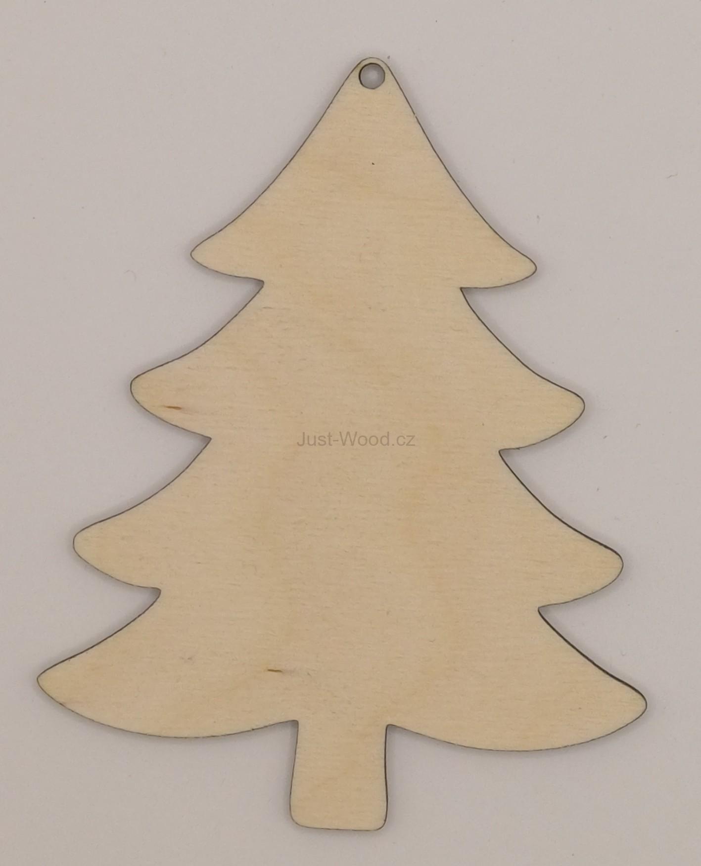Ozdoba - Stromeček jednoduchý (10 cm)