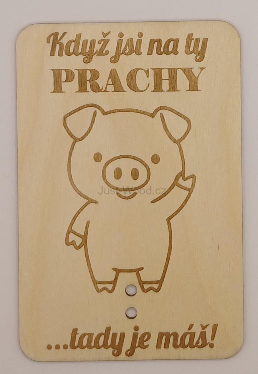 Dřevěné přáníčko na peníze (100 × 150 mm)