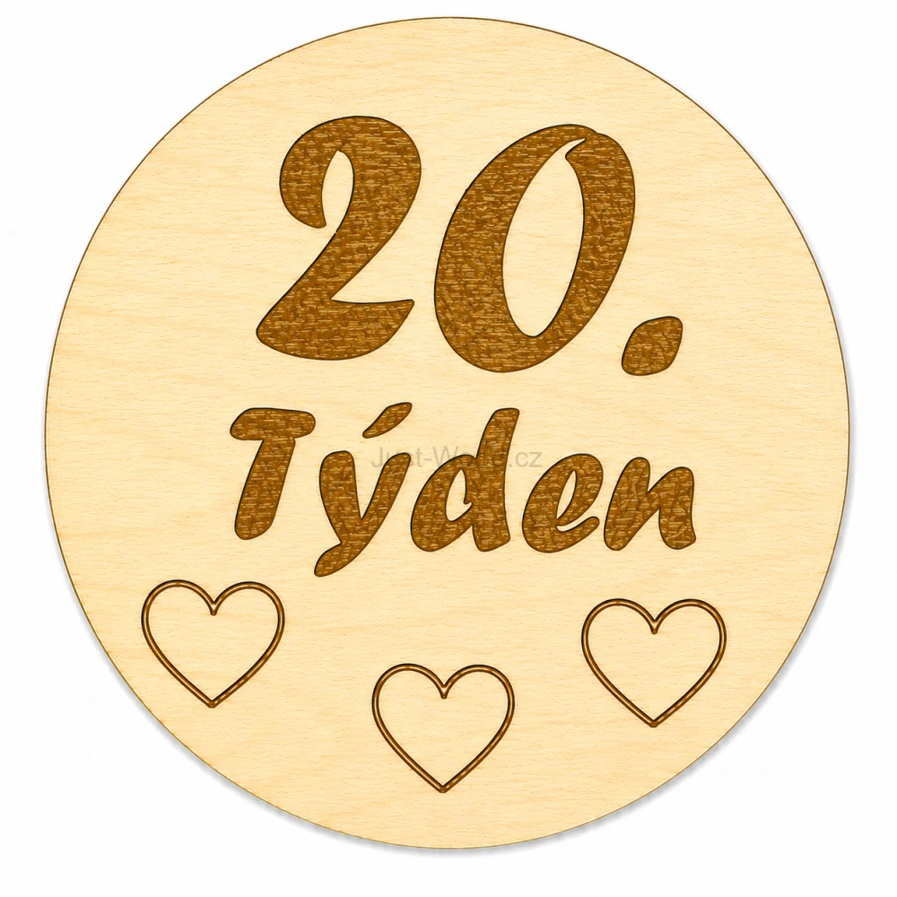 Milníková kartička - 20. týden