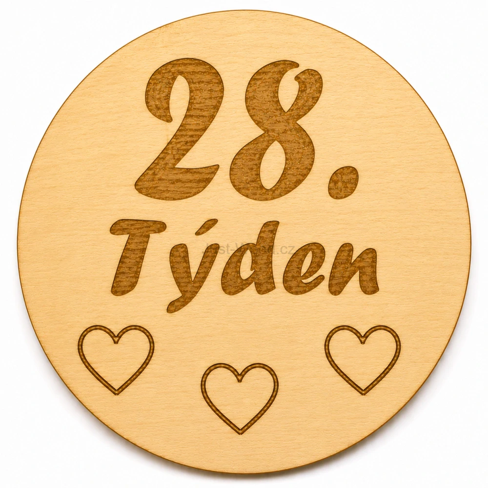 Milníková kartička - 28. týden