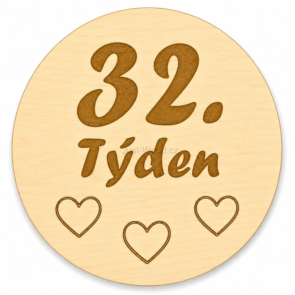 Milníková kartička - 32. týden