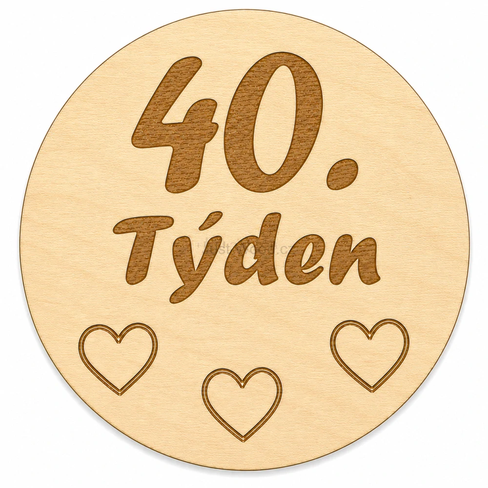 Milníková kartička - 40. týden