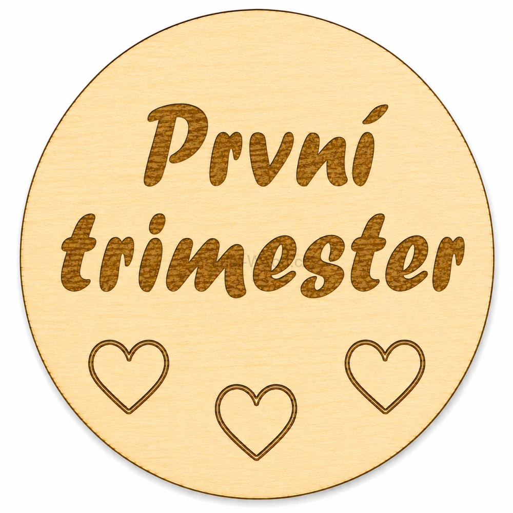 Milníková kartička - první trimestr