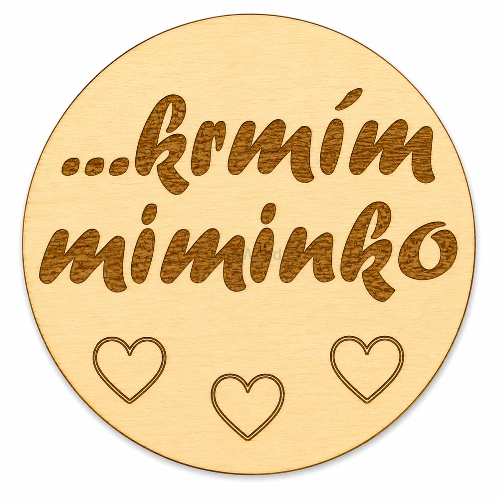 Milníková kartička - krmím miminko
