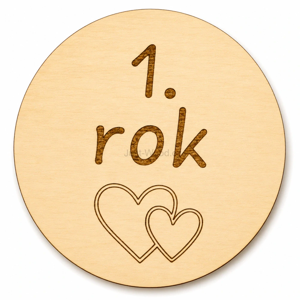 Milníková kartička - 1. rok