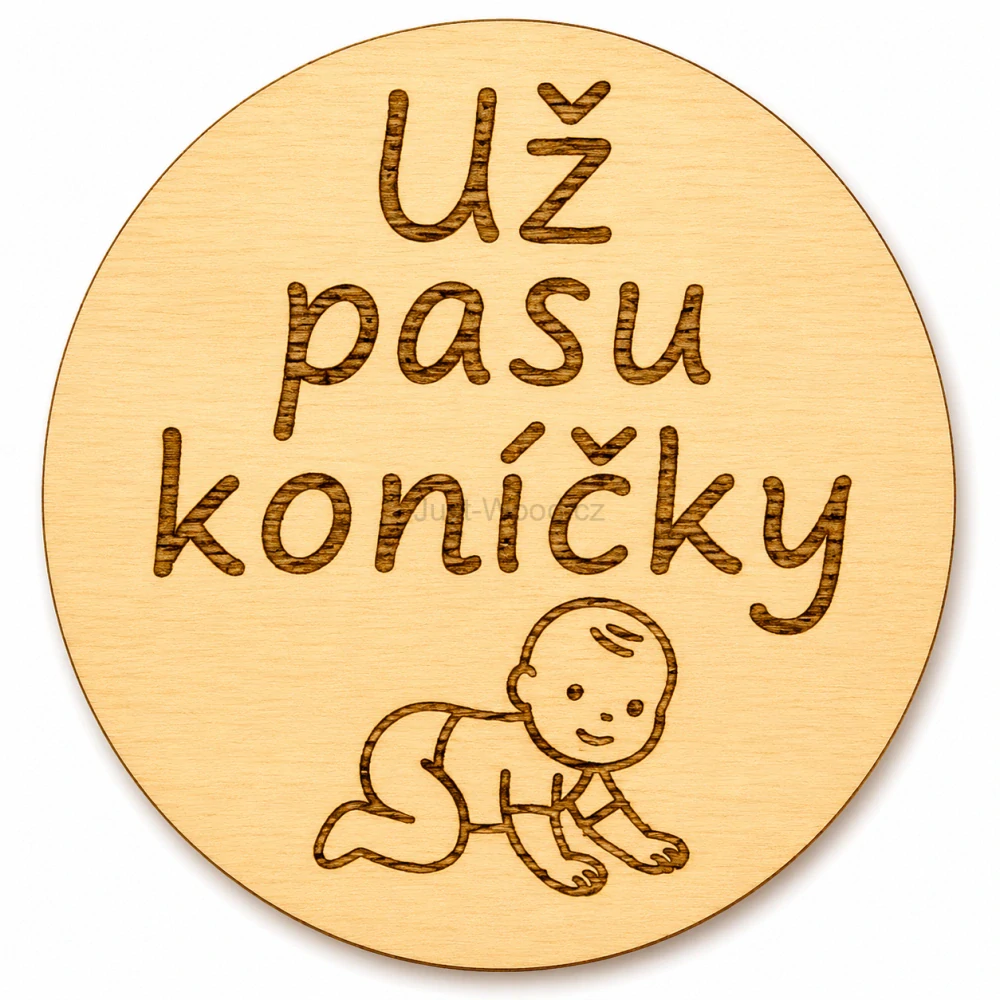 Milníková kartička - už pasu koníčky