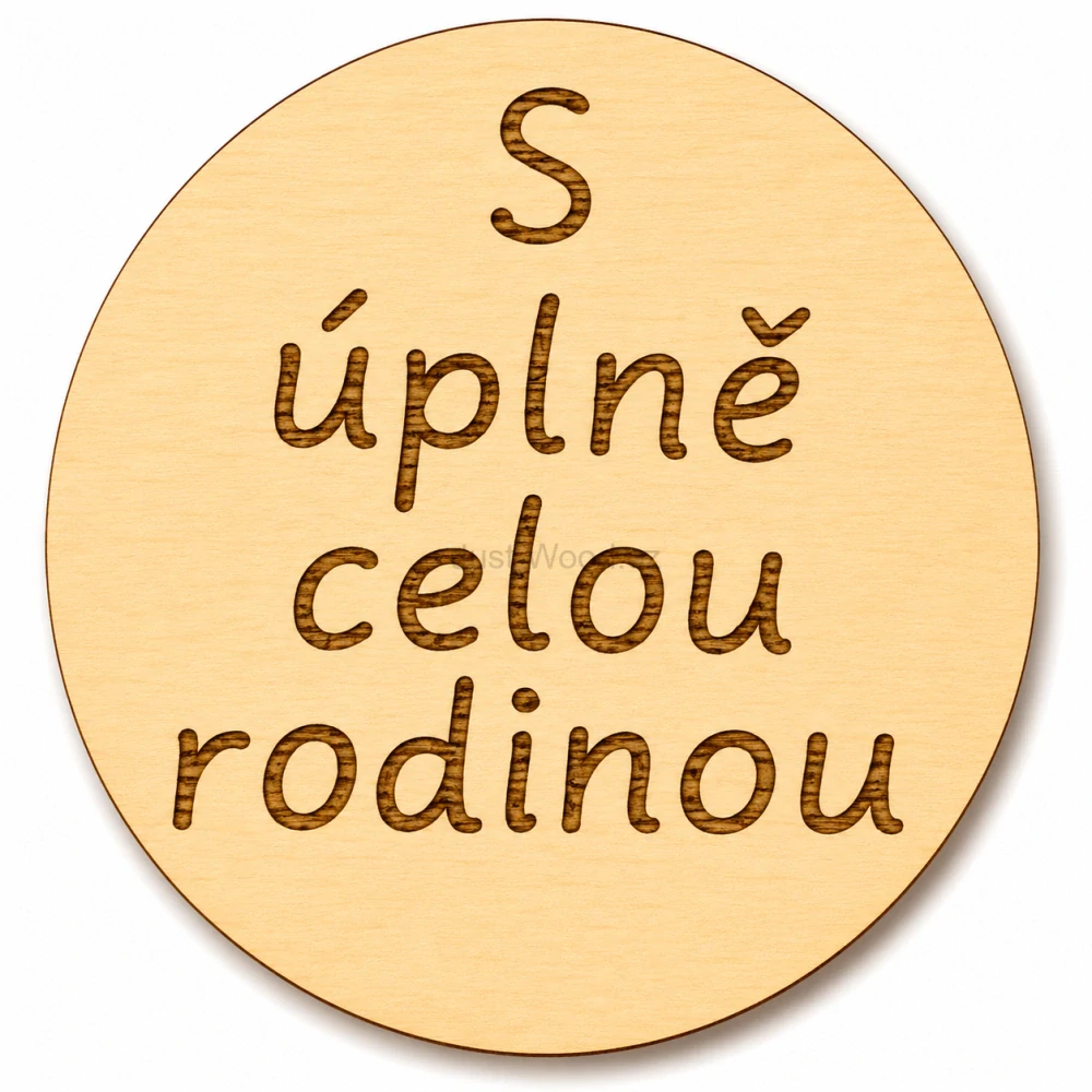 Milníková kartička - s úpně celou rodinou