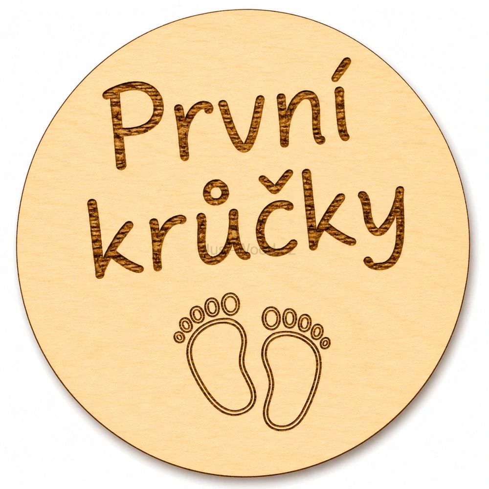 Milníková kartička - první krůčky