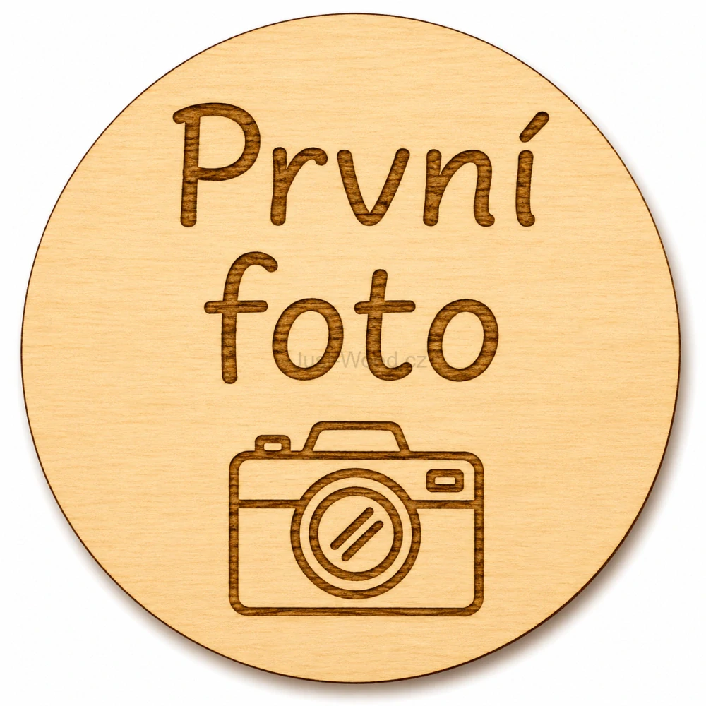 Milníková kartička - první foto