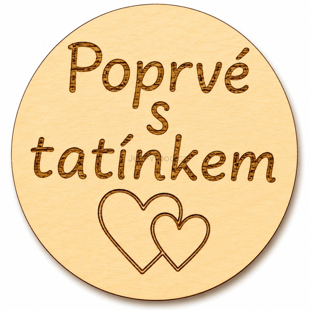 Milníková kartička - poprvé s tatínkem