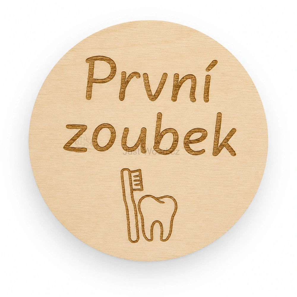 Milníková kartička - první zoubek