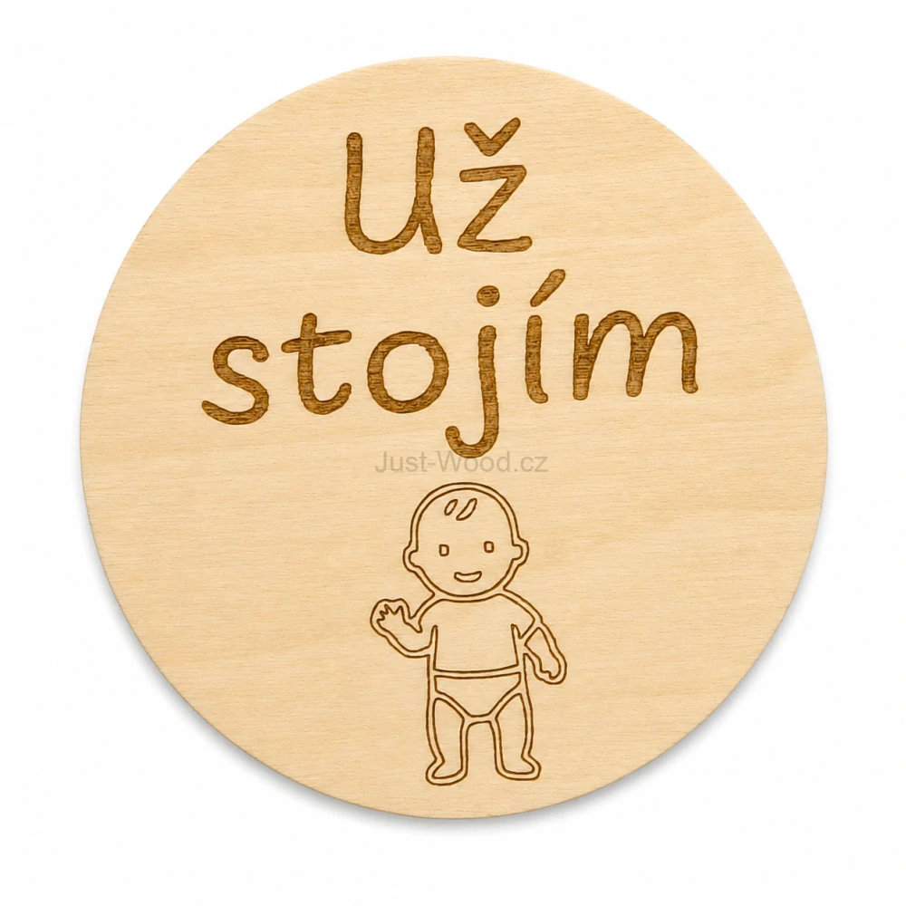 Milníková kartička - už stojím