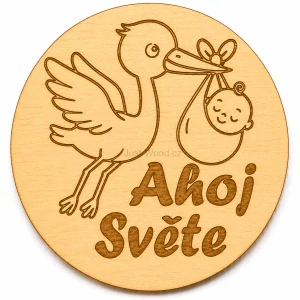 Milníková kartička - ahoj světe zvířátka