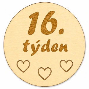 Milníková kartička - 16. týden