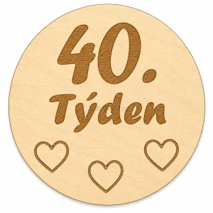 Milníková kartička - 40. týden
