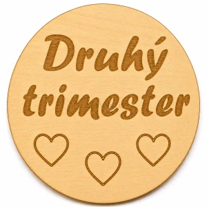 Milníková kartička - druhý trimestr