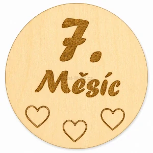 Milníková kartička - 7. měsíc