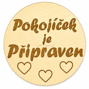 Milníková kartička - pokojíček je připravený