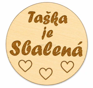 Milníková kartička - taska je sbalená