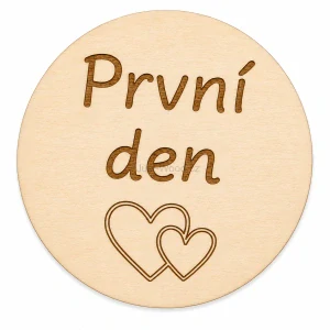Milníková kartička - první den