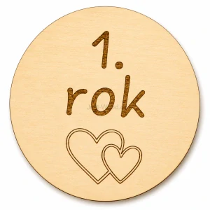 Milníková kartička - 1. rok