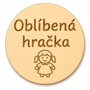 Milníková kartička - oblíbená hračka
