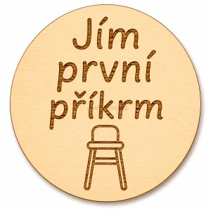 Milníková kartička - jím první příkrm