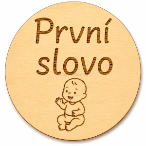 Milníková kartička - první slovo