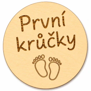 Milníková kartička - první krůčky