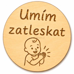 Milníková kartička - umím zatleskat