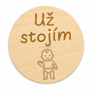 Milníková kartička - už stojím
