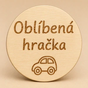 Milníková kartička - oblíbená hračka