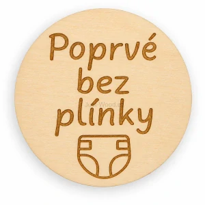 Milníková kartička - poprvé bez plínky