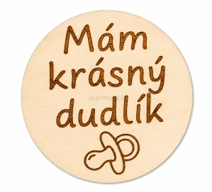 Milníková kartička - mám krásný dudlík