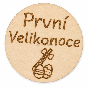 Milníková kartička - první velikonoce